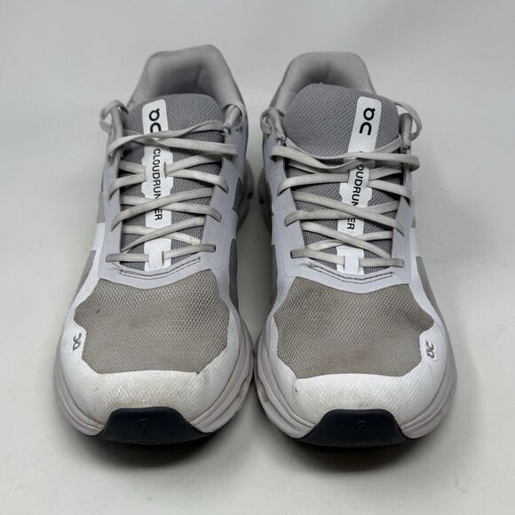 On Cloud Cloudrunner Running Shoes Womens 9.5 White Mesh Lightweight Sneakers - Picture 5 of 16